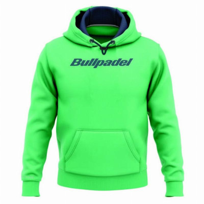 Sudadera Bullpadel Breco Verde Fluor