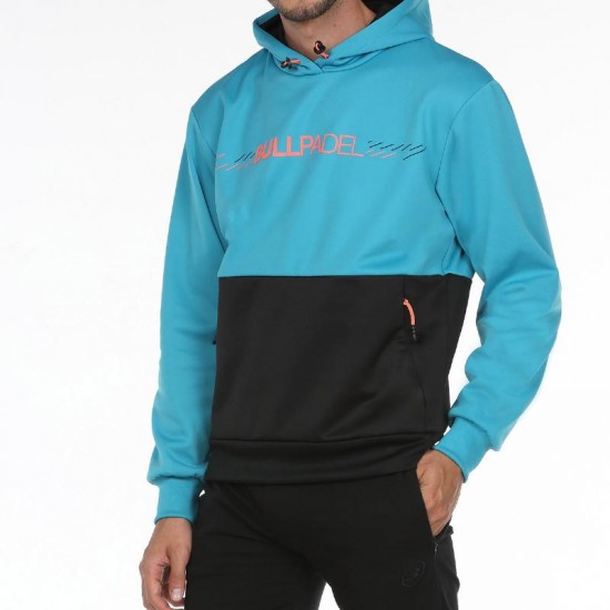 Sudadera Bullpadel Imbui Turquesa