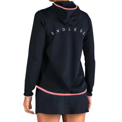 Sudadera Endless Breath II Negro Coral