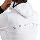 Sudadera Endless Breath Line Blanco Negro