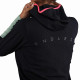 Sudadera Endless Breath Line Negro Verde Forest