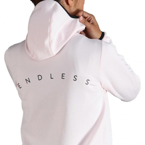 Sudadera Endless Breath Rosa Cristal