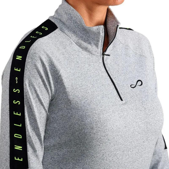 Sudadera Endless Kirsch Iconic II Gris Chine