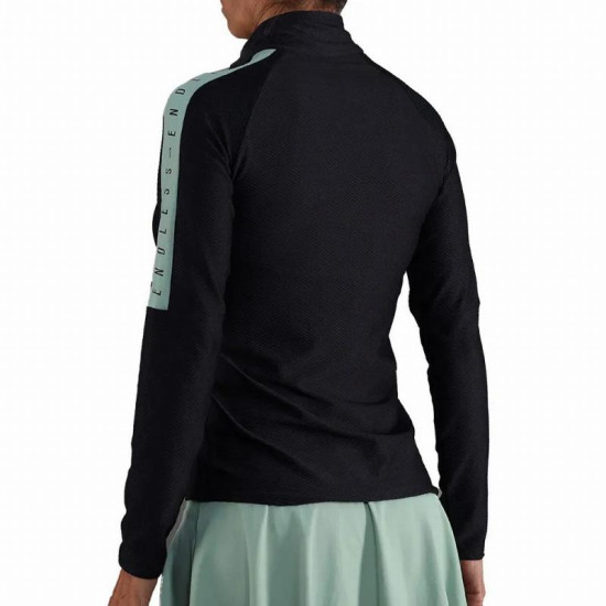 Sudadera Endless Kirsch Iconic II Negro Verde Forest