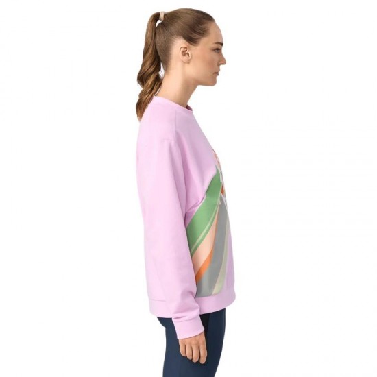 Sudadera Head Rally Lila Claro Mujer
