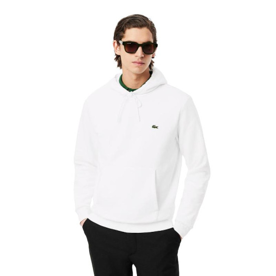 Sudadera Lacoste Algodon Blanco