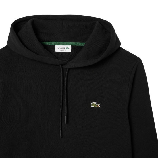 Sudadera Lacoste Algodon Negro