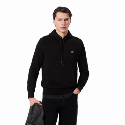 Sudadera Lacoste Algodon Negro Verde