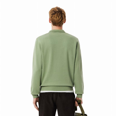 Sudadera Lacoste Classic Fit Verde Tomillo