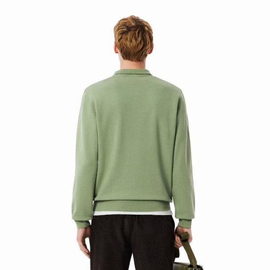 Sudadera Lacoste Classic Fit Verde Tomillo