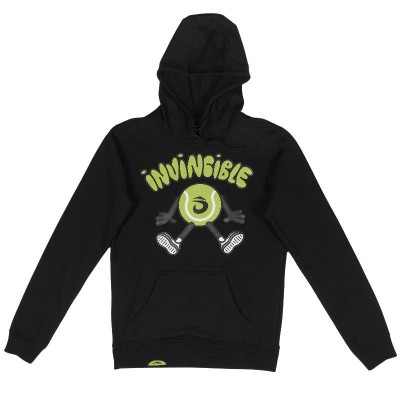 Sudadera Lok Invincible Negro Mujer
