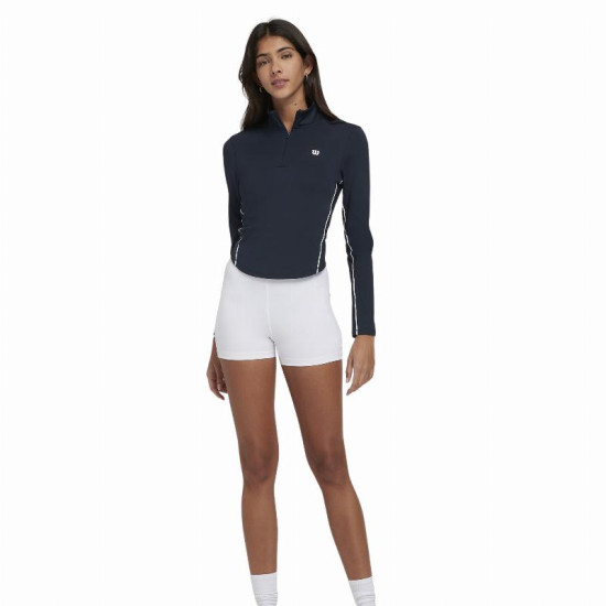 Sudadera Wilson Brentwood Azul Marino Mujer