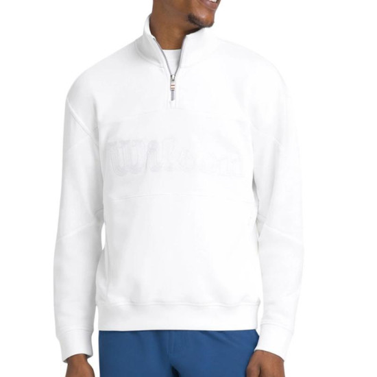Sudadera Wilson Parkside Half Zip Blanco