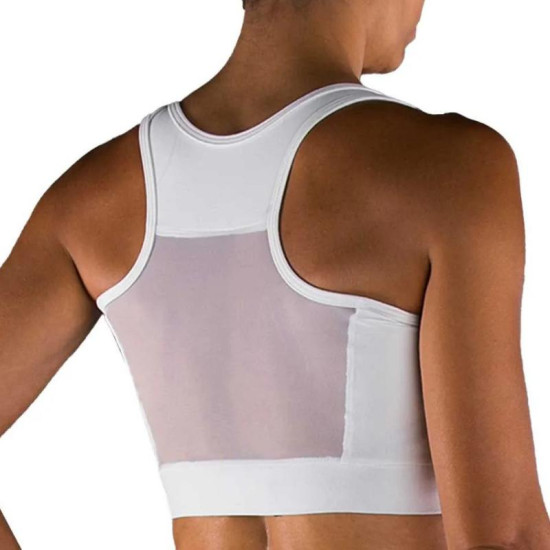 Top Endless Ribbon Blanco