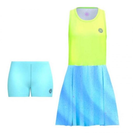 Vestido Bidi Badu Beach Spirit 2In1 Amarillo Neon Aqua