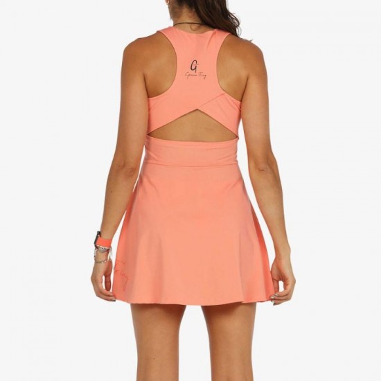 Vestido Bullpadel Gemma Triay Yacer Coral