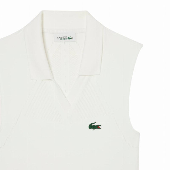 Vestido Lacoste Tenis Blanco