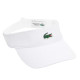 Visera Lacoste Sport Blanco Brillante