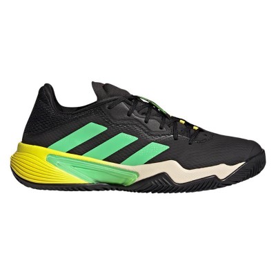 Zapatillas Adidas Barricade Clay Blanco Verde Amarillo