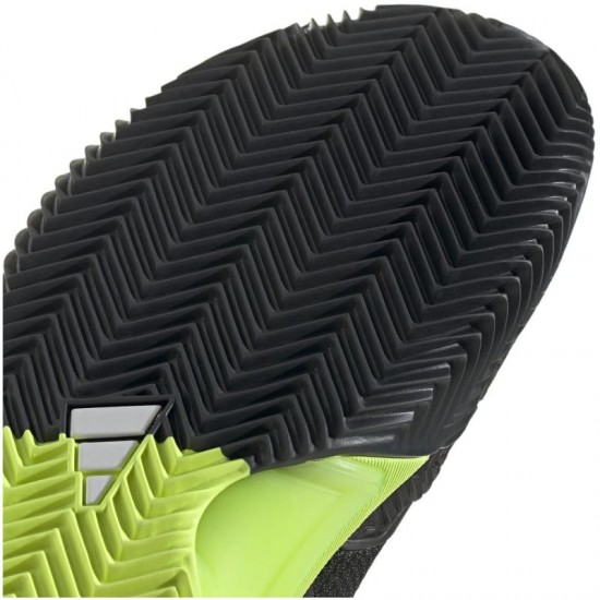 Adidas Barricade Clay Noir Lucid Lemon Sneakers