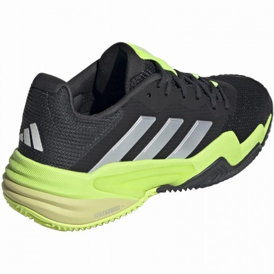 Adidas Barricade Clay Noir Lucid Lemon Sneakers