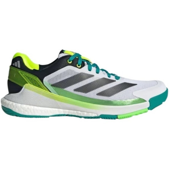 Adidas Crazyquick Boost Padel White Black Green Sneakers