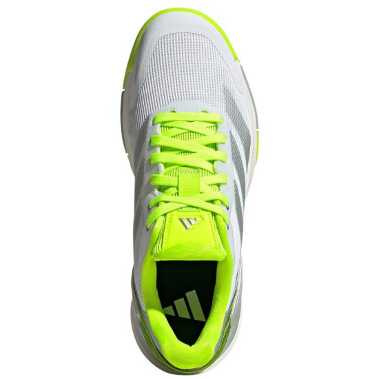 Zapatillas Adidas Crazyquick LS Padel Lucid Limon Plata Mujer