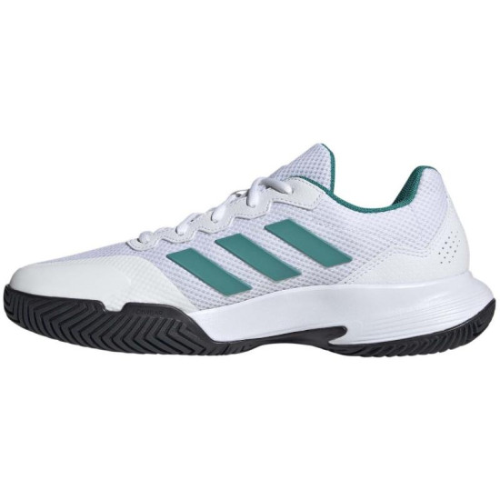 Zapatillas Adidas GameCourt 2 Blanco Verde Negro