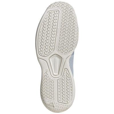 Zapatillas Adidas Pickleball Courtflash Azul Plata Mujer