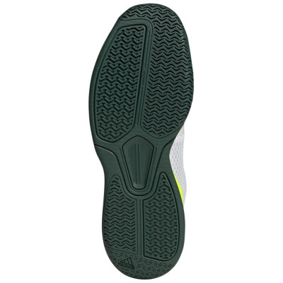 Zapatillas Adidas Pickleball Courtflash Blanco Negro Verde