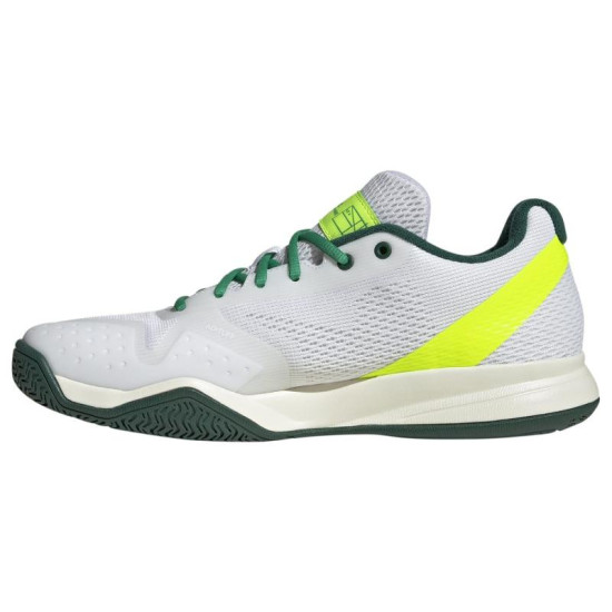 Zapatillas Adidas Pickleball Courtflash Blanco Negro Verde