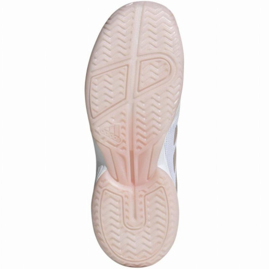 Zapatillas Adidas Ubersonic Blanco Plata Rosa Junior