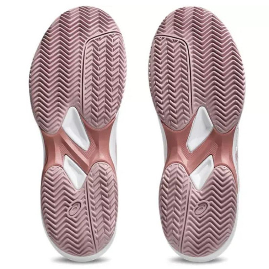 Asics Game FF Clay White Pink Morganite Women''s Sneakers