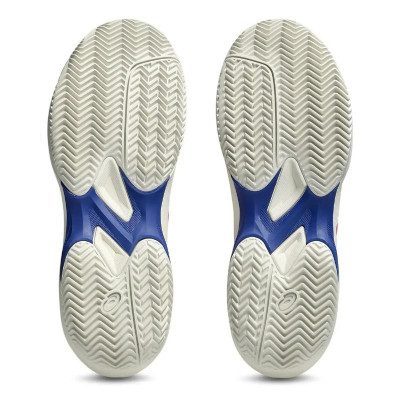 Zapatillas Asics Game FF Clay Crema Rosa Brillante Mujer