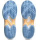 Zapatillas Asics Game FF Padel Azul Stone Naranja Mujer