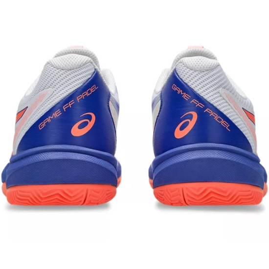 Zapatillas Asics Game FF Padel Blanco Coral