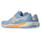 Zapatillas Asics Gel Challenger 15 Padel Azul Stone Naranja Mujer