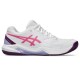 Zapatillas Asics Gel Dedicate 8 Padel Blanco Dragon Fruit Mujer