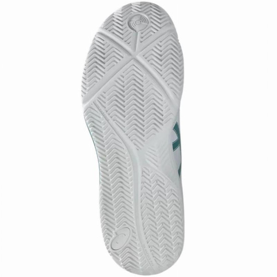 Asics Gel Dedicate 8 Padel White Pine Green Baskets