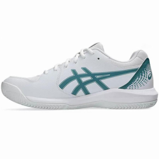 Asics Gel Dedicate 8 Padel White Pine Green Baskets