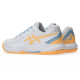 Zapatillas Asics Gel Dedicate 8 Padel GS Blanco Naranja Junior