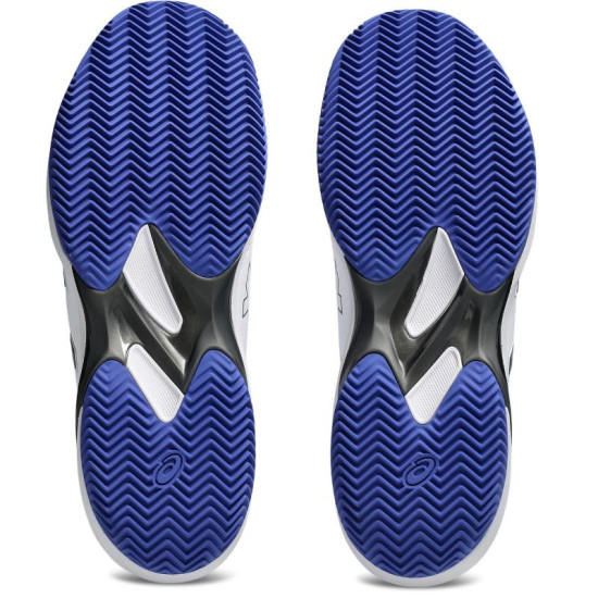 Zapatillas Asics Solution Swift FF 2 Clay Blanco Azul Cobalto