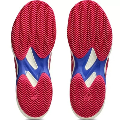 Zapatillas Asics Solution Swift FF 2 Clay Rosa Azul Cobalto Mujer