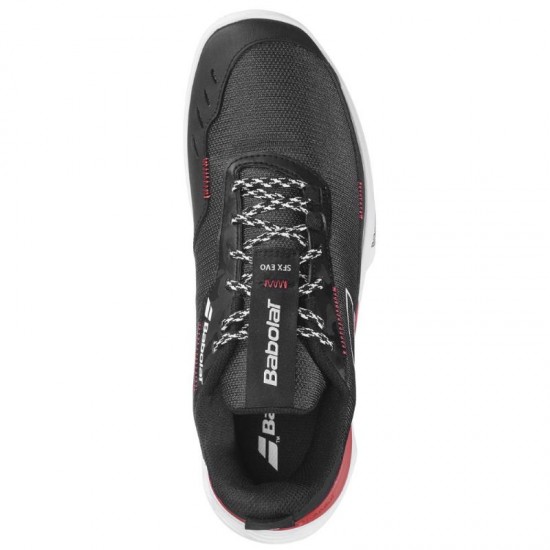 Zapatillas Babolat SFX EVO Clay Negro Rojo