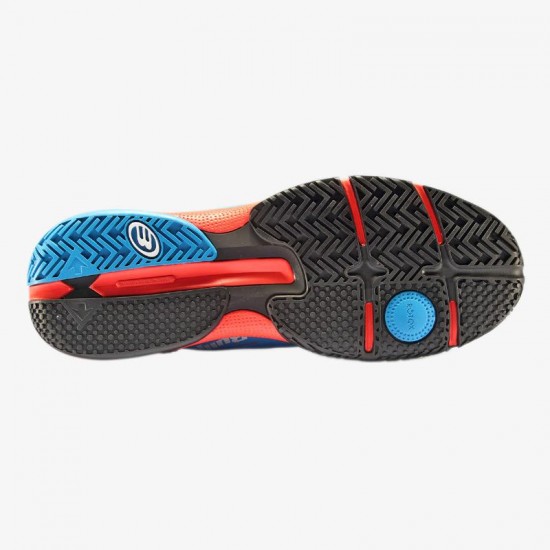 Zapatillas Bullpadel Fede Chingotto Vertex Hybrid Fly 22I Azul Real Rojo