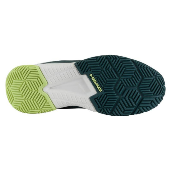 Zapatillas Head Motion Padel Verde Bosque Junior