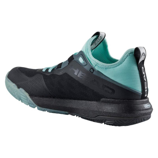 Zapatillas Head Motion Pro Padel Negro Aqua Mujer