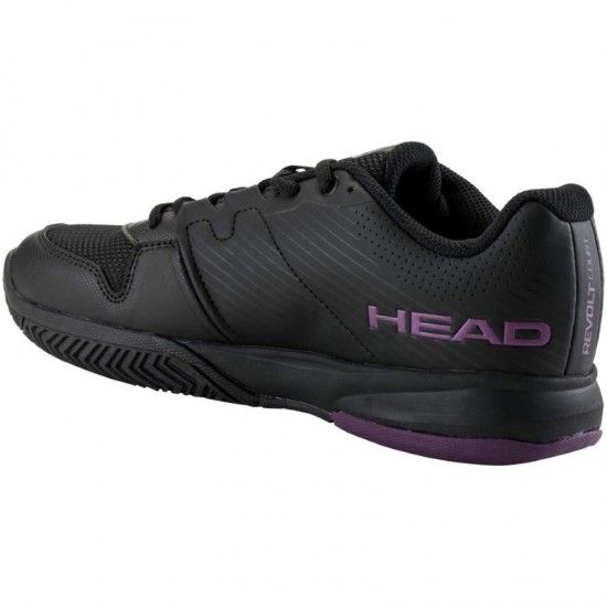 Zapatillas Head Revolt Court Negro Morado Mujer