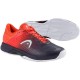 Zapatillas Head Revolt Pro 4.5 Clay Azul Oscuro Rojo