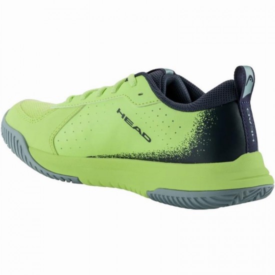 Zapatillas Head Sprint Court 4.0 Lima Azul Oscuro Junior